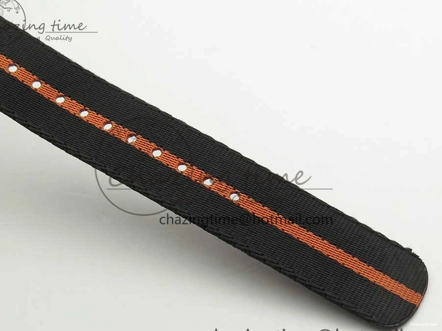 0325 Speedmaster Speedy Tuesday 2 ‘Ultraman’ OMF Best Edition on Nato Strap Manual Winding Chrono Movement Trendy 7991